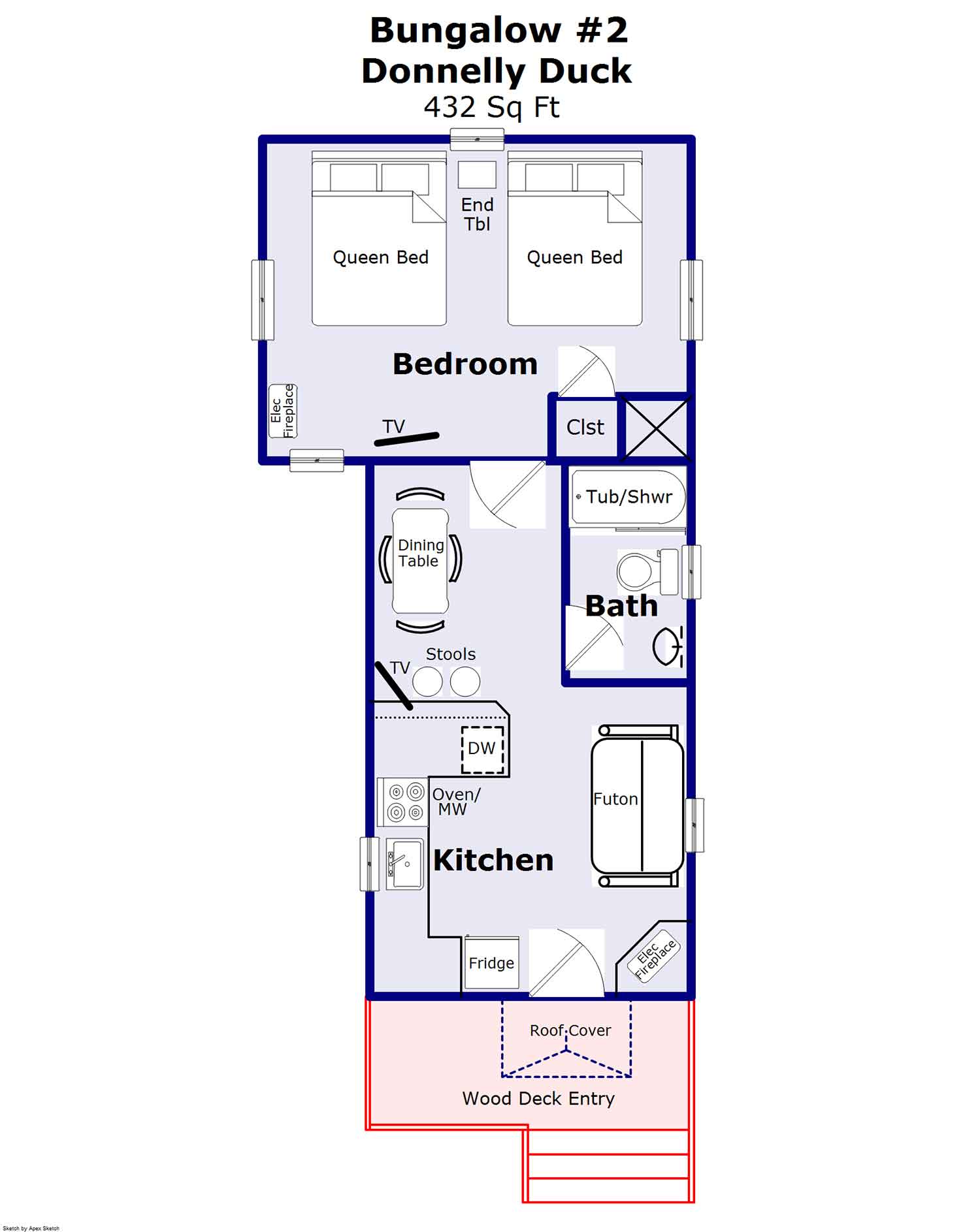 Donnelly Duck floor plan