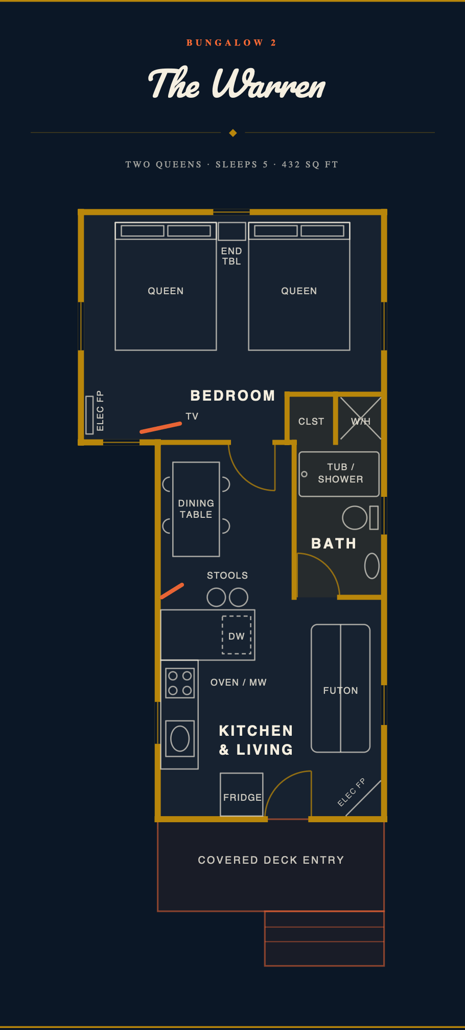 The Warren floor plan