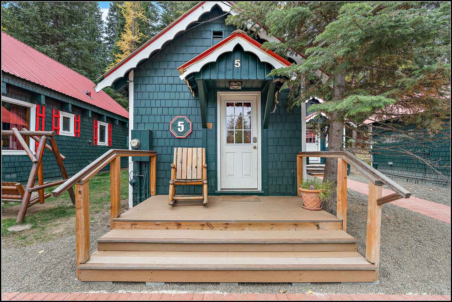 Mountain Moose cabin exterior